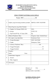Dalam rangka mengadakan presentasi dan demonstrasi produk baru. 16 Contoh Surat Perintah Kerja Tugas Perjalanan Dinas Contoh Surat