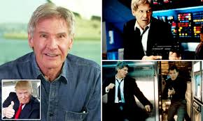 Air force one is a gate in gold saucer. Harrison Ford Brings Donald Trump Down To Earth After Air Force One President Praise Daily Mail Online