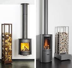 Contemporary Wood Burning Stoves By Stuv 3 Position Turning Door Rocks Contemporary Wood Burning Stoves Corner Wood Stove Wood Stove Fireplace
