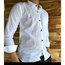 Baju kemeja putih lengan panjang. Baju Kemeja Putih Lengan Panjang Dan Pendek Shopee Indonesia