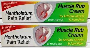 Upc 310742015249 Mentholatum Pain Relief Cream Muscle Rub Cream 1 25 Oz 6 Pack Upcitemdb Com