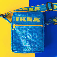 Ikea Frakta Shoulder Bag Shoulder Bag Diy Shoulder Bag Fashion Upcycled Bag