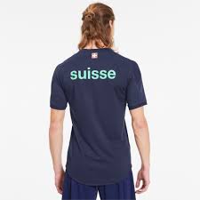 Switzerland's small size—its total area is about half that of scotland—and its modest population give little indication of its international significance. Suisse Men S Training Jersey Peacoat Green Glimmer Puma Switzerland Puma Germany