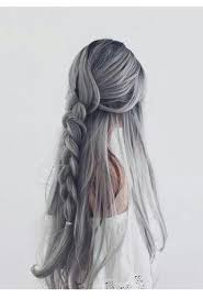 How to style trendy haircut for (grandma hair style) great hair style and cut for any grandma. Gray Color Hair Instead It Doesn T Look Like Grandma Hair Styles Silver Hair Color Long Hair Styles