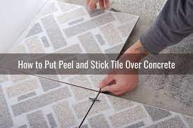 Check spelling or type a new query. Can You Put Peel And Stick Tile Over Concrete Ready To Diy