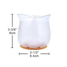 Limbridge Chair Leg Wood Floor Protectors Chair Feet Glides Furniture Carpet Saver Silicone Caps With Felt Pads Furniture Glides Chair Legs Floor Protectors