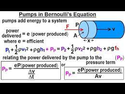 Me 305 fluid mechanics i. Physics Fluid Dynamics Bernoulli S Flow In Pipes 16 Of 38 Pumps In Bernoulli S Equation Youtube