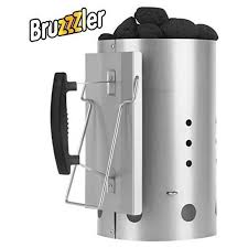 Bruzzzler Charcoal Starter With Safety Handle Quick Start Barbecue Chimney Starter Ready In Just 20 Minutes Ideal For Campin Starter Barbecue Frothing Pitcher