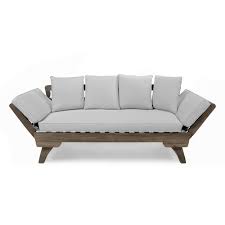 Cheap outdoor daybed ukzn learn. Ottavio Outdoor Wood Daybed With Cushions By Christopher Knight Home On Sale Overstock 18188939