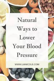 Cultures that don't use sodium don't have high blood pressure and the ones that use the most sodium (i.e. Natural Ways To Lower Your Blood Pressure Lia Nicole Nutrition And Wellness
