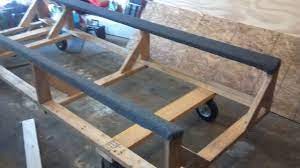 Boat Trailer Building Build A Wooden Duck Boat Building A Boat Cradle Wooden Boat Building Build Your Own Boat Boat Storage