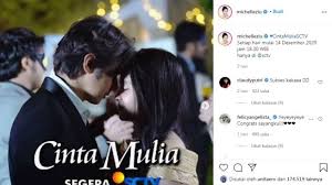 Calon Suami Dan Michelle Ziudith Mesra Felicya Angelista Beri Selamat