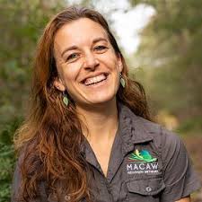 Ara's beschermen in Costa Rica