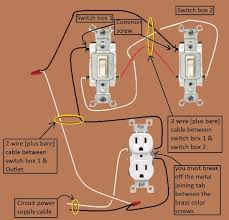 The 3 prong wiring diagram above shows the proper connections for both ends of the circuit. 3 Way Switch Outlet Wiring Novocom Top
