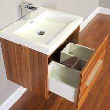 Alya At 8006 C 24 Single Modern Bathroom Vanity Cherry Modern Bathroom Vanity Modern Bathroom Bathroom Vanity