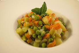 Augmentez le feu juste pour faire bouillir, puis couvrez et laissez mijoter tout doucement pendant environ 35 min. Jardiniere De Legumes