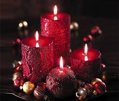 تزيين غرفة النوم بالشموع Red Candles Christmas Candles Colorful Candles