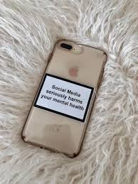 Social Media Seriously Harms Your Mental Health Iphone 11 Other Crafts Ebay Crafts Phone Cases Tumblr Phone Case