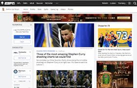By mike prada apr 11, 2019, 10:00am edt. Espn Creates Section Dedicated To Steph Curry As Nba Playoffs Near