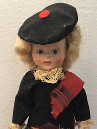 Vintage 1940's Made in England Souvenir Doll