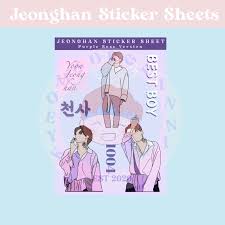 Jeonghan purple rose mp3 download gratis mudah dan cepat di metrolagu, . Seventeen Member Sticker Sheet Jeonghan Shopee Philippines