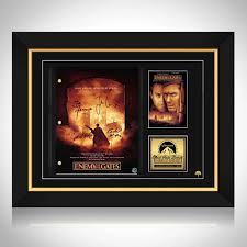 Enemy at the Gates (2001) Transcript Limited Signature Edition Custom Frame  | RARE-T