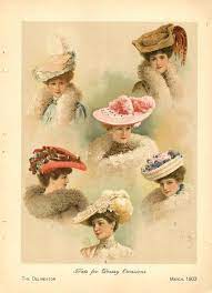 Edwardian Hats Hats Vintage Edwardian Hat Victorian Hats