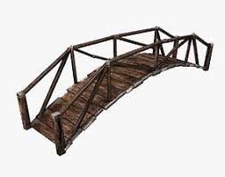 Wooden Plank Bridge 3d Model In 2020 3d Model Wooden Planks Bridge