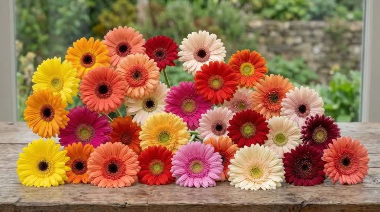 Best gerbera daisy colors and varieties from classic red to novel spider types