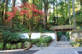 Japanese Architect Adds Cultural Village To Portland S Japanese Garden Portland Japanese Garden Japanese Garden Patio Garden Design
