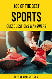 Rd.com knowledge facts consider yourself a film aficionado? 100 Easy Sports Quiz Questions And Answers Artofit