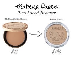 Makeup Dupes Two Faced Bronzer By Seasaltsara On Polyvore Featuring Beauty And Too Faced Cosmetics Makeup Dupes Two Faced Bronzer Makeup Storage Hacks