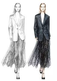 Simple Fashion Dresses Drawing Womens Shows Fashion drawings are the blueprint for a design, and can vary in style and amount of detail. simple fashion dresses drawing womens