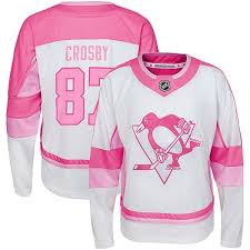 Mens 87 sidney crosby pittsburgh penguins jersey. Girls Youth Sidney Crosby White Pittsburgh Penguins Fashion Player Jersey