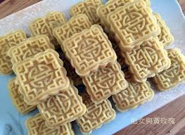 仙女與黃玫瑰 綠豆糕 不用烤箱 純素 food rice cakes cookie bars