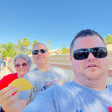 Community event with free chicken tacos