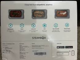 Steam box Self-Heating Lunchbox
