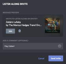 Spotify premium users can link the service to discord and display the music that they listen to in their discord status. Listening Along With Spotify Discord