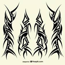 The presence of pink color adds to the elegance of this design. Tribal Tattoo Images Free Vectors Stock Photos Psd
