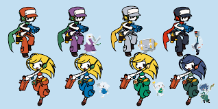 =) article by enny the ombers oi. Update To The Quote Alts I Posted Over A Week Ago I Redid Quote And Changed The Doctor S Colors To Better Fit Cave Story Plus S Art Style Also Misery Is In Her