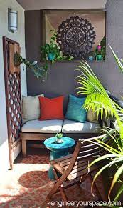 Small Rental Balcony Makeover On A Budget Engineer Your Space Apartment Balcony Decorating Apartment Patio Decor Balcony Furniture