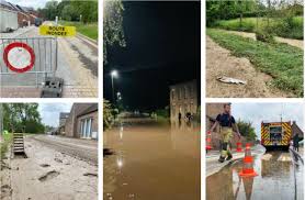 Ce soir, à wavre, il reste encore beaucoup d'eau dans les rues. Orages En Brabant Wallon Inondations Et Coulees De Boue Dans Plusieurs Communes Photos