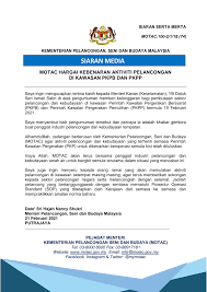 109,585 likes · 1,216 talking about this. Siaran Kementerian Pelancongan Seni Dan Budaya Malaysia Facebook