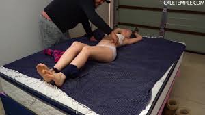 Tied down and tickled