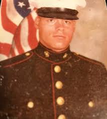 This is my daddy and my Memorial tattoo for him. He was a proud Marine. I  miss him more than anything.