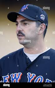 John Franco of the New York Mets before a 2002 MLB season game against the  Los Angeles Dodgers at Dodger Stadium, in Los Angeles, California. (Larry  Goren/Four Seam Images via AP Images