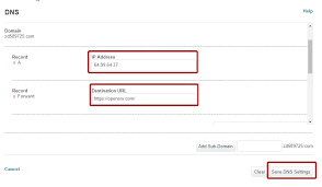 How To Enable Domain Forwarding Opensrs Help Support