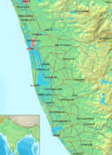 Kerala stretches for about 360 miles along the malabar coast, varying in width from roughly 20 to 75 miles. Geography Of Kerala Wikipedia