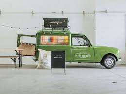 4l Librairie Cafe Camion Cafe Ambulant Camion De Nourriture Cafe