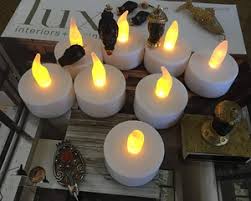 Flameless Led Tea Light Candles Bizarrefashions Tea Lights Led Tea Lights Led Tealight Candles